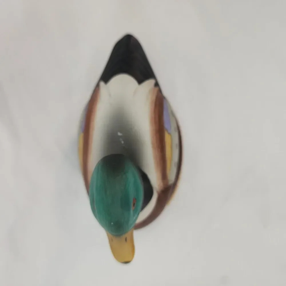 Handcrafted Duck Figurine - Multicolor - Picture 3 of 8